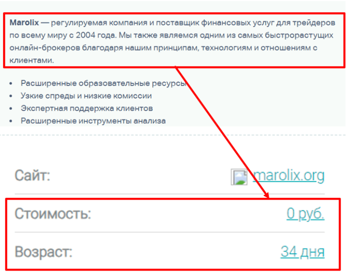 Marolix (marolix.org) лжеброкер! Отзыв Telltrue